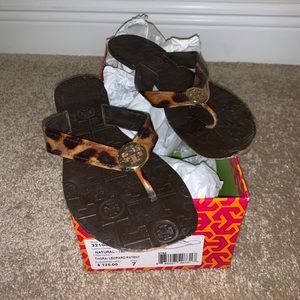 Tory Burch Thora Leopard Patent